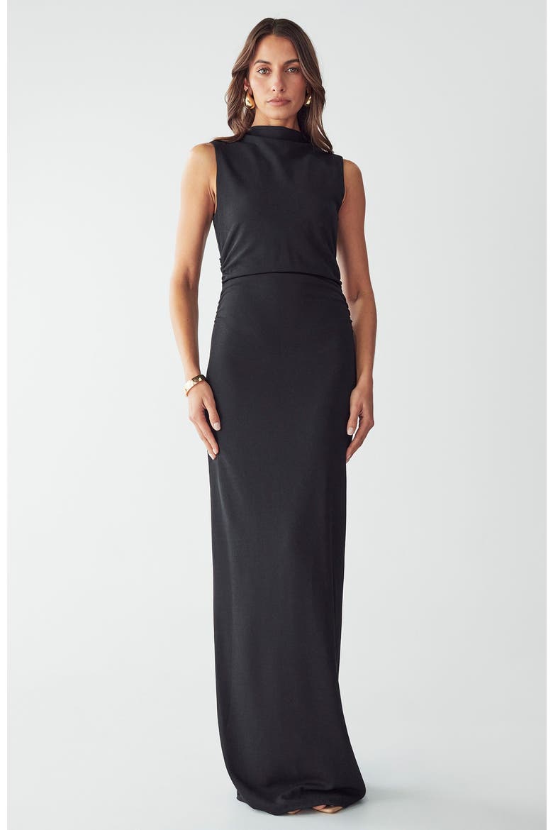 Lana Maxi Dress, Alternate, color, Black