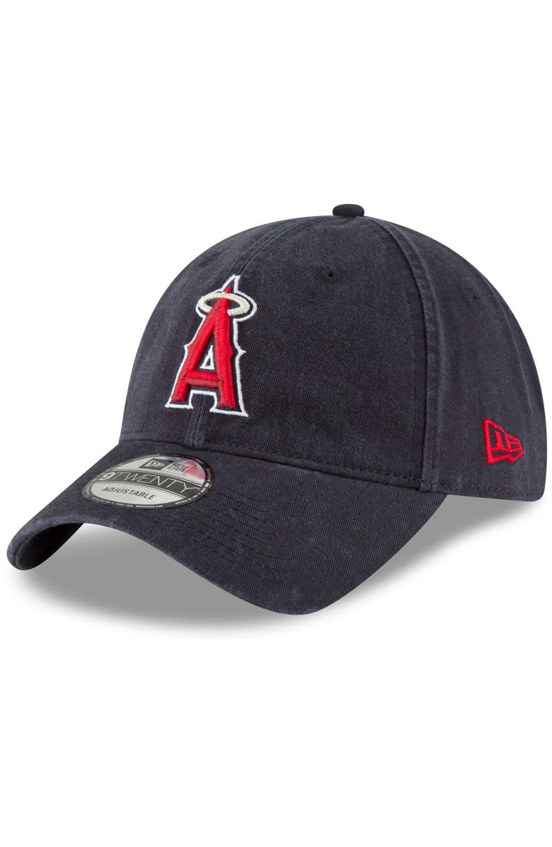 New Era Men's New Era Navy Los Angeles Angels Fashion Core Classic 9TWENTY Adjustable Hat, Main, color, 