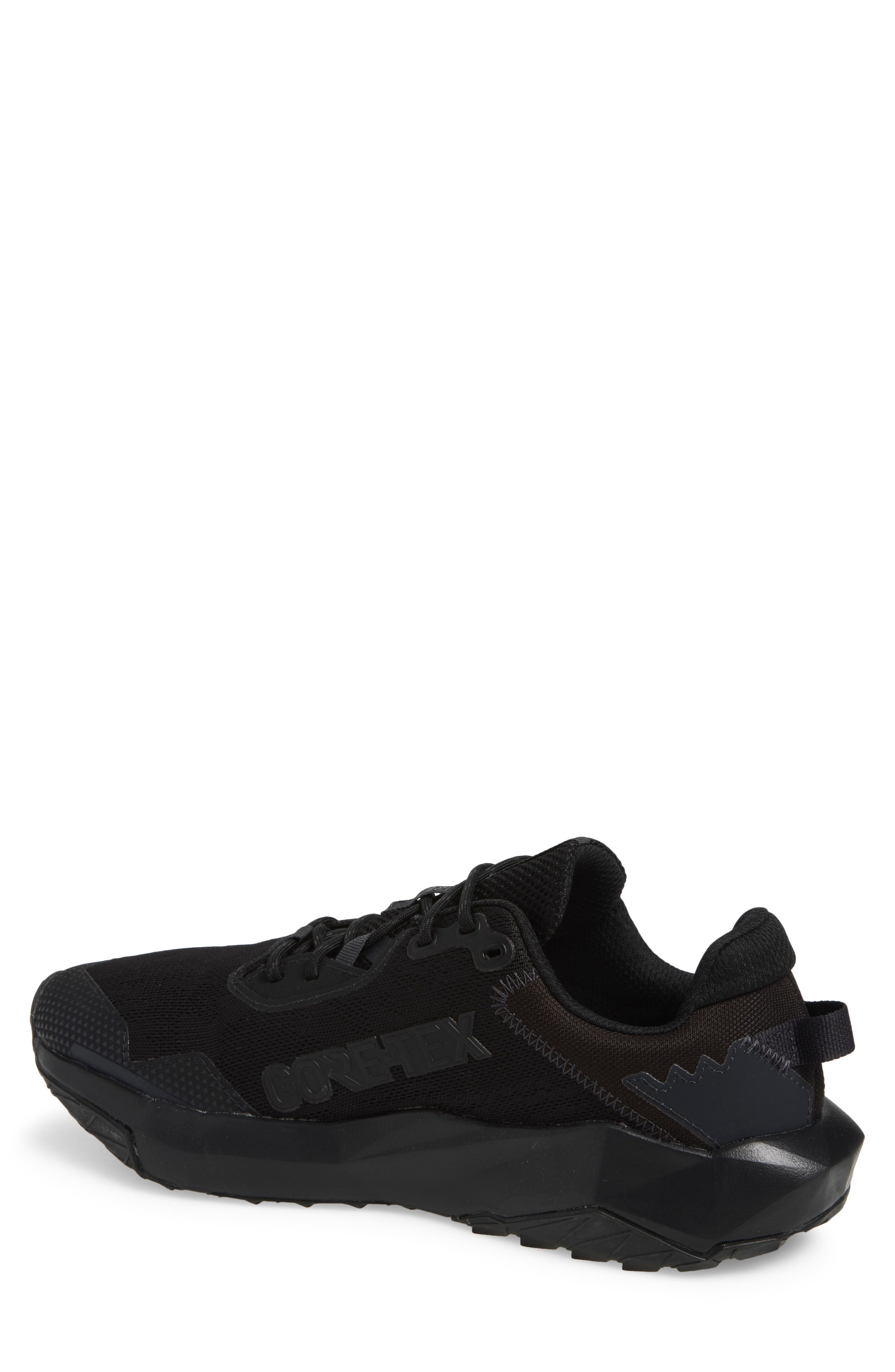 DynaSoft Nitrel v6 GORE-TEX Trail Shoe, Alternate, color, BLACK/ BLACK