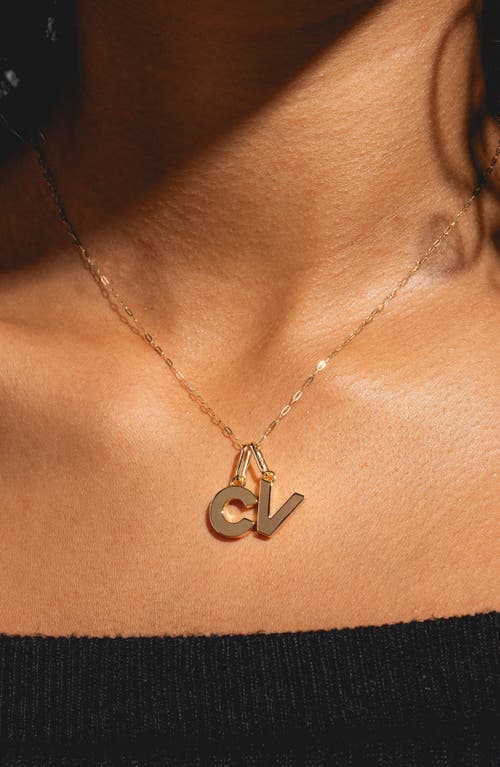 Local Eclectic Solid Gold Delicate Paper Clip Chain Necklace In Gold