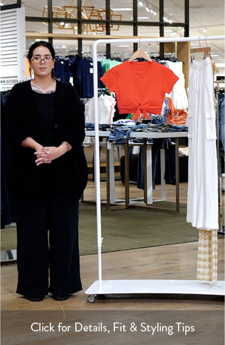 Ava Knot Front Tee Bikini Top, sales video thumbnail