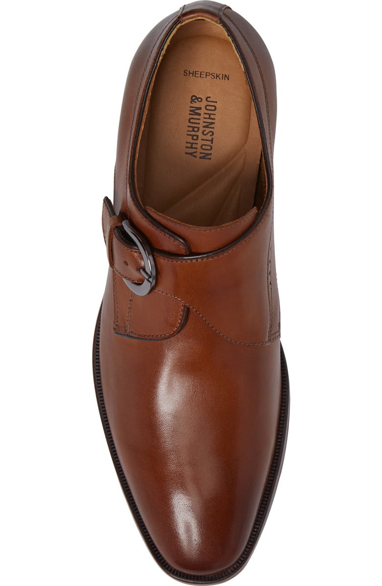 Johnston & Murphy McClain Monk Strap Shoe, Alternate, color,