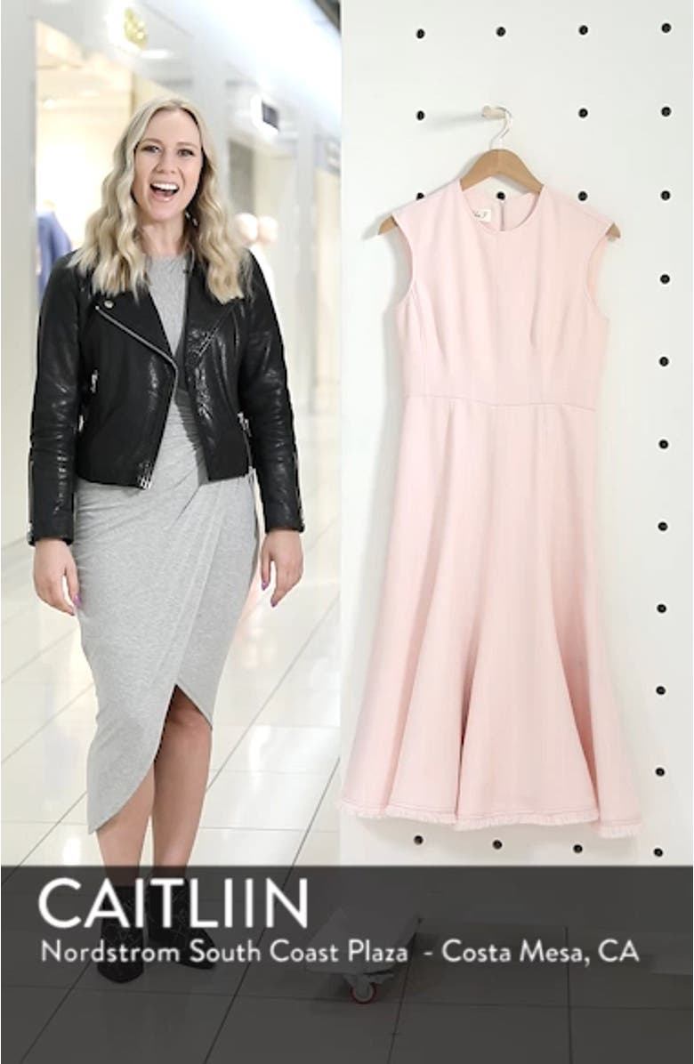 Fringe Hem A-Line Dress, sales video thumbnail