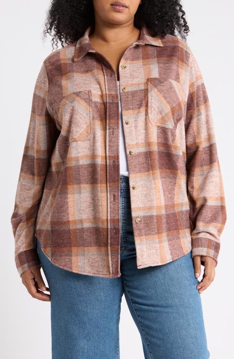 Savi Plaid Shirtjacket