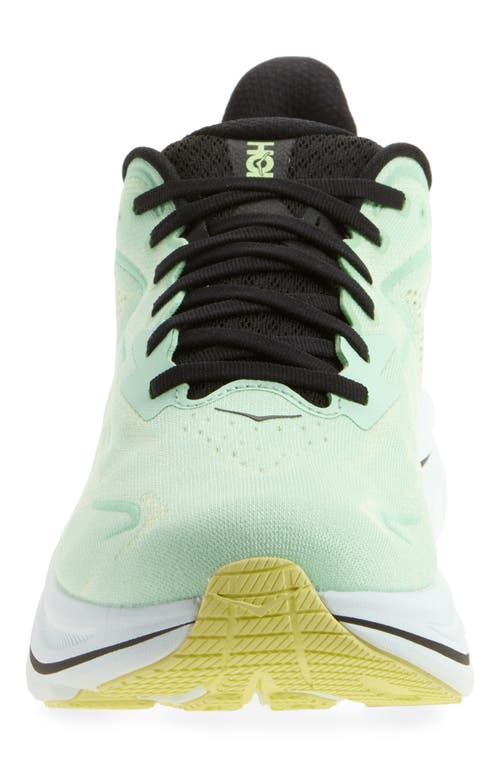 Hoka Clifton 10 Running Shoe In Green