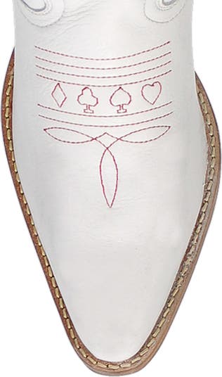Queen a Hearts Western Boot