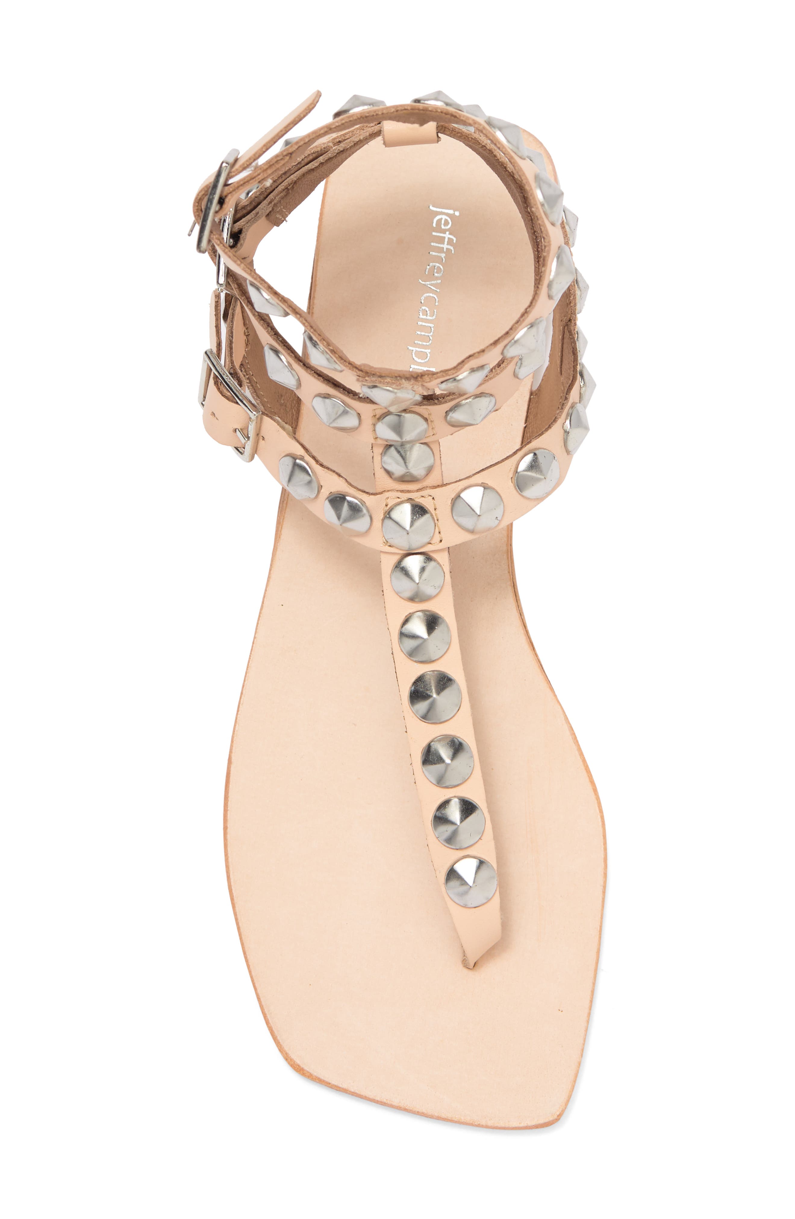 Jeffrey Campbell Demonica Studded Gladiator Sandal, Alternate, color, 