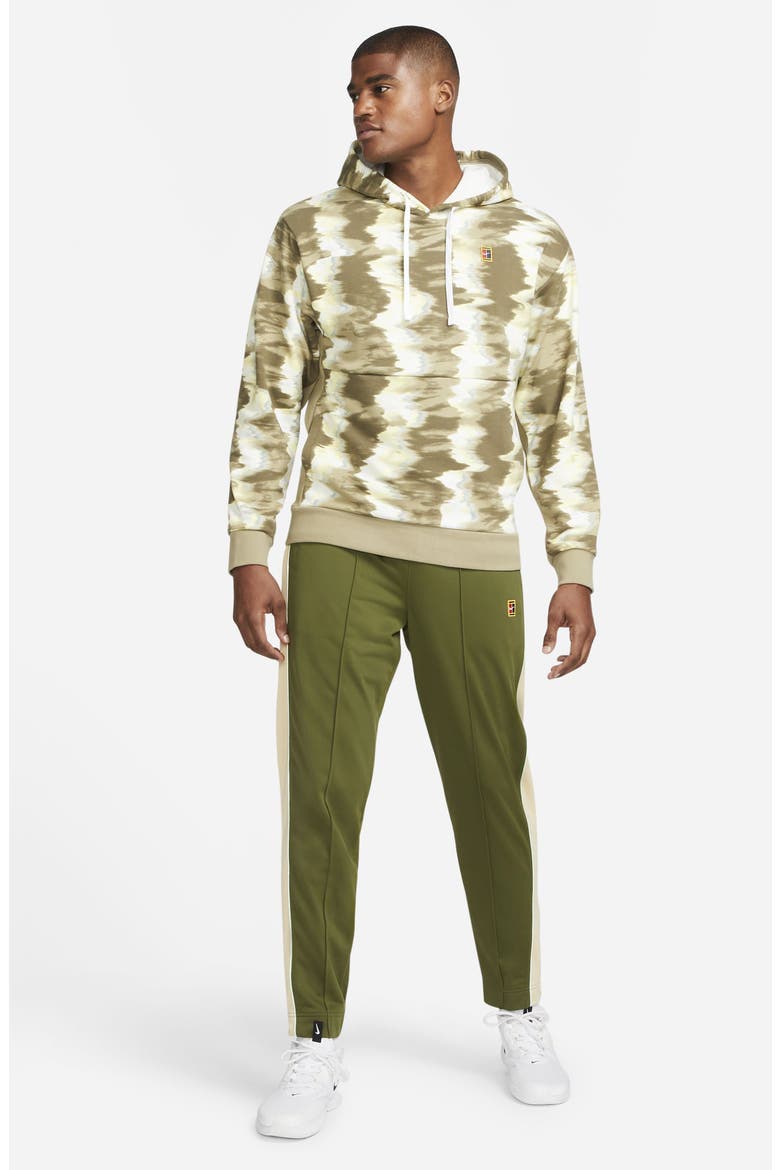 Court Fleece Tennis Hoodie, Alternate, color, MEDIUM OLIVE