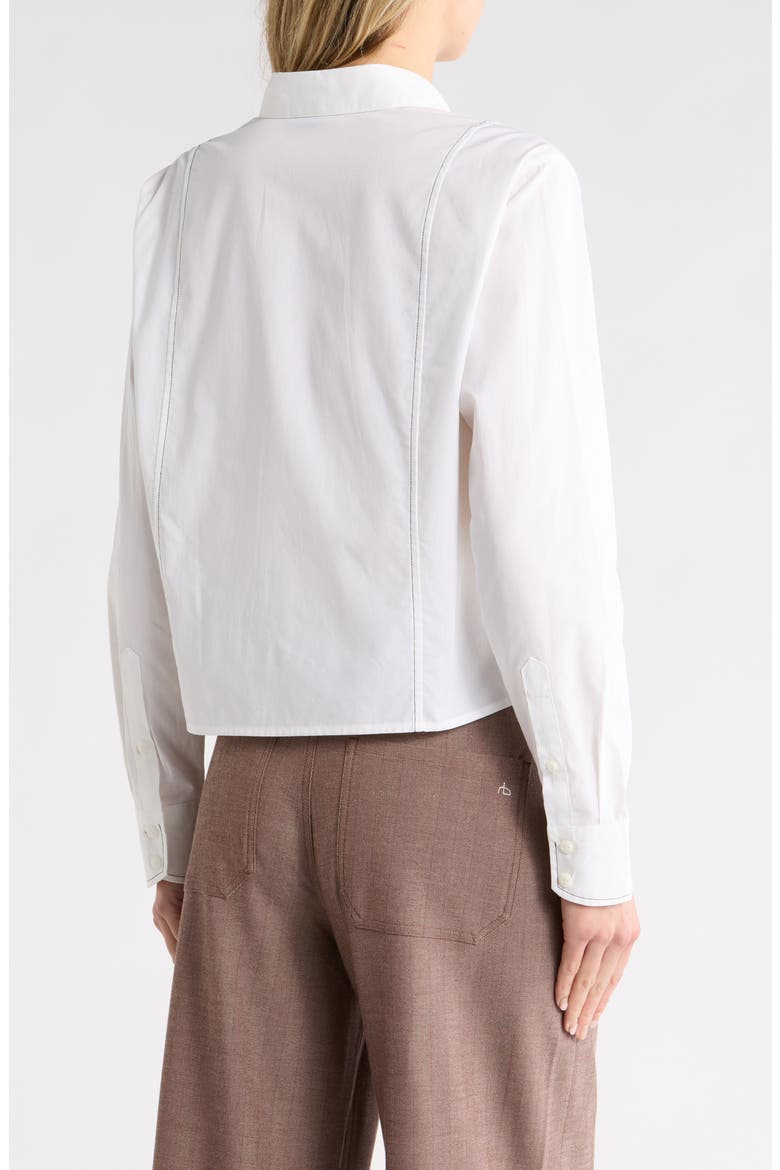 Gerry Cotton Shirt, Alternate, color, WHITE