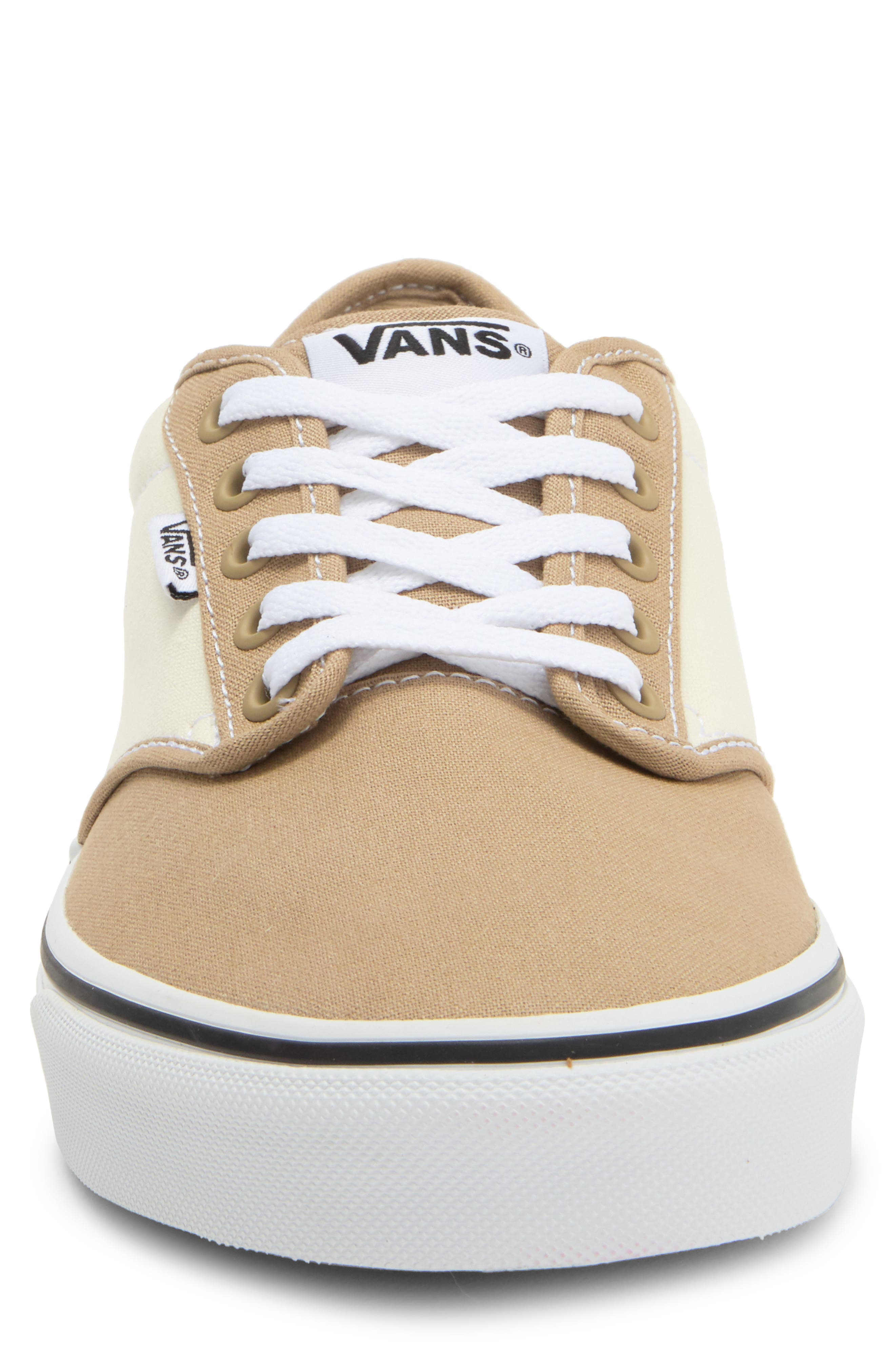Vans Atwood Canvas Sneaker, Alternate, color, Canvas White/White