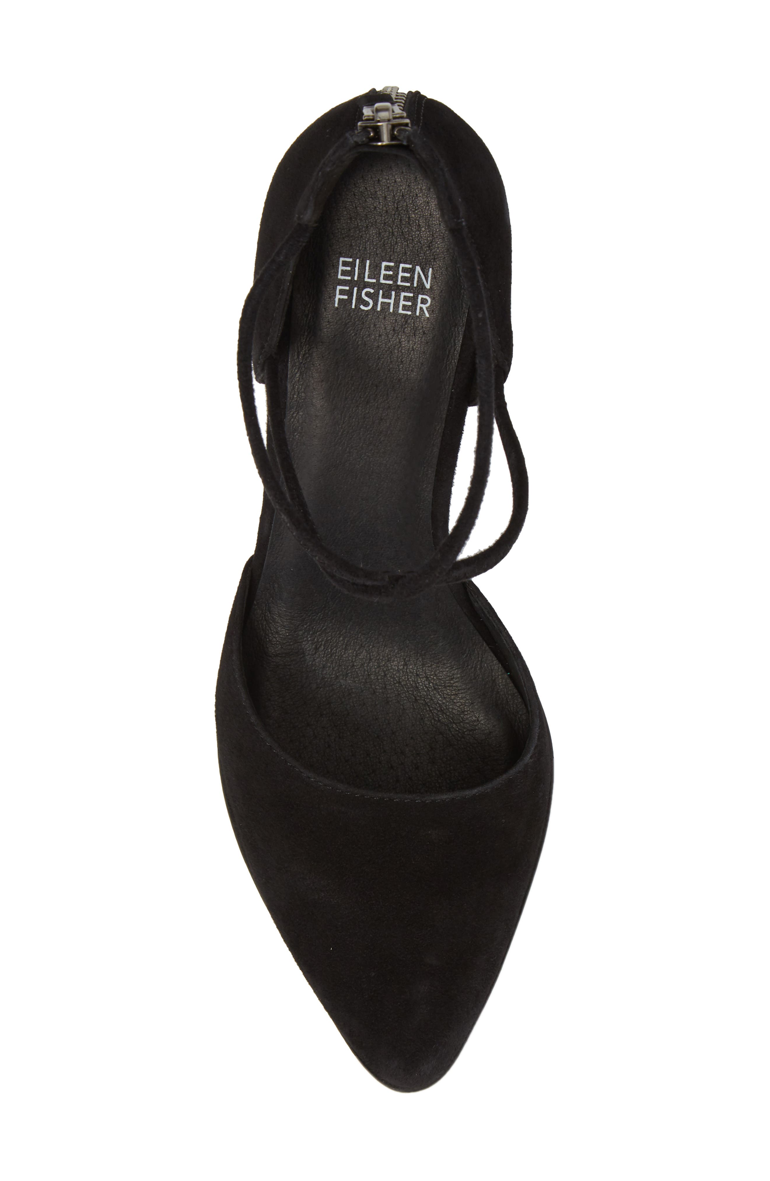 Tilda Stacked Heel Pump, Alternate, color, BLACK SUEDEDNU