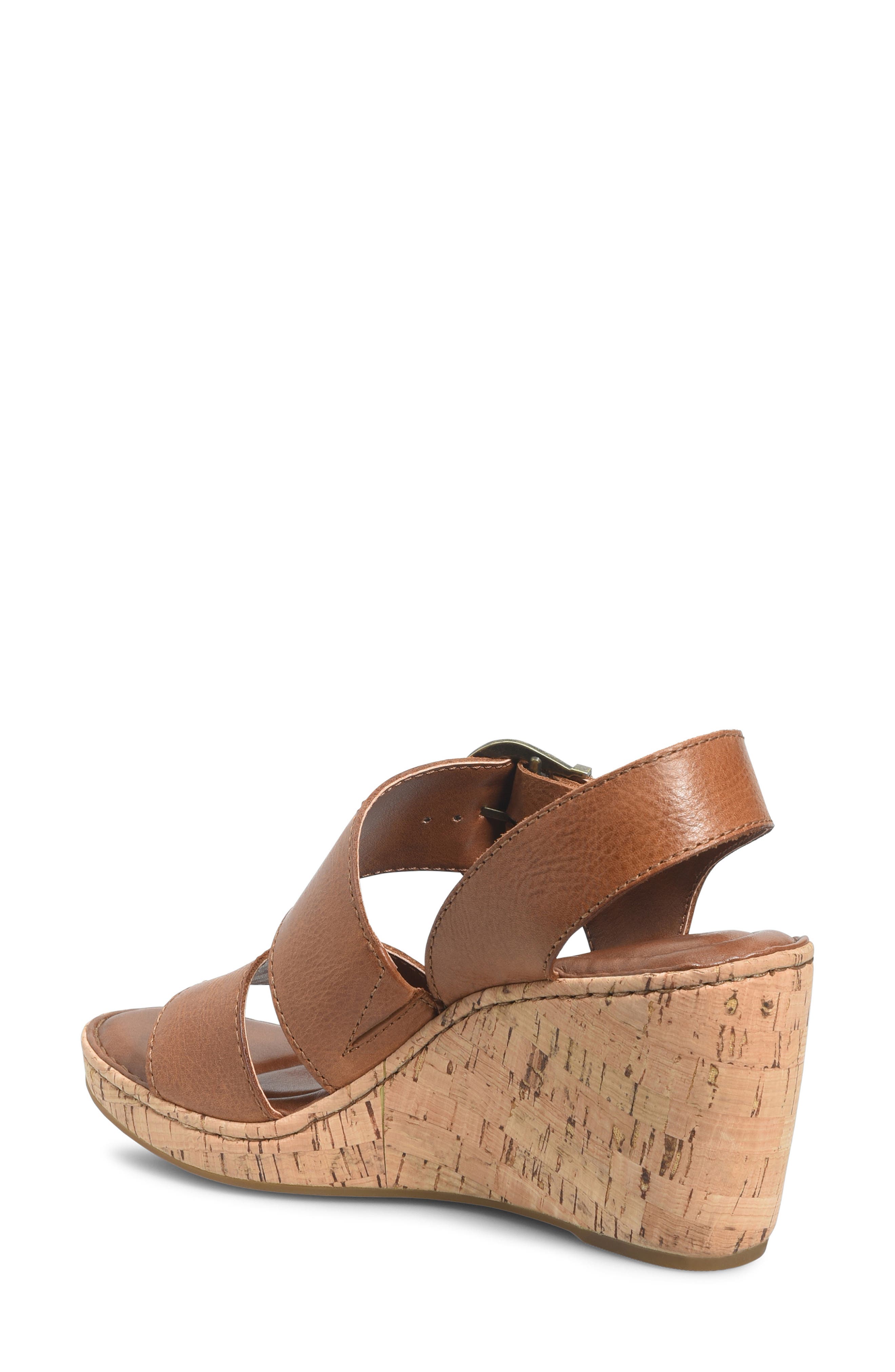 Børn Sapphire Platform Slingback Sandal, Alternate, color, 