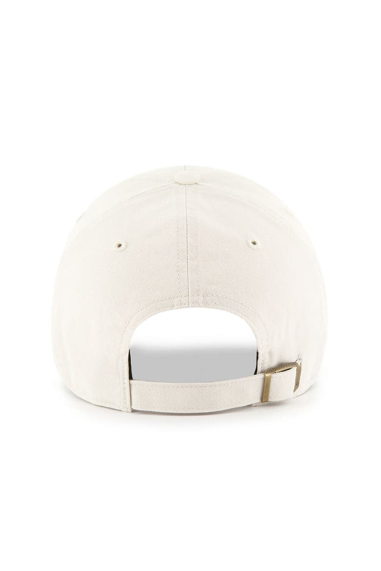 Men's '47 Cream New England Patriots Crossroad MVP Adjustable Hat, Alternate, color, Cream