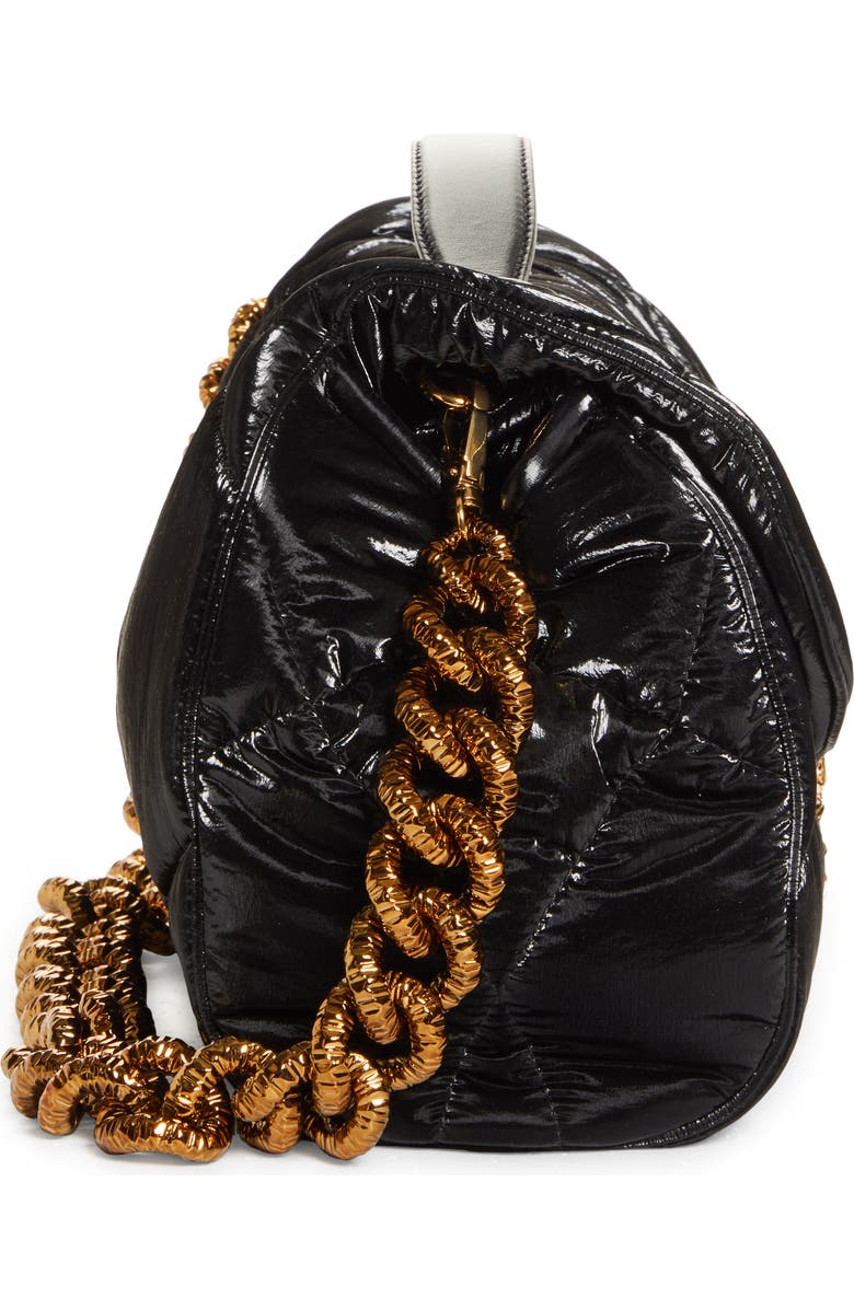 Dolce&Gabbana Devotion Quilted Shoulder Bag, Alternate, color,