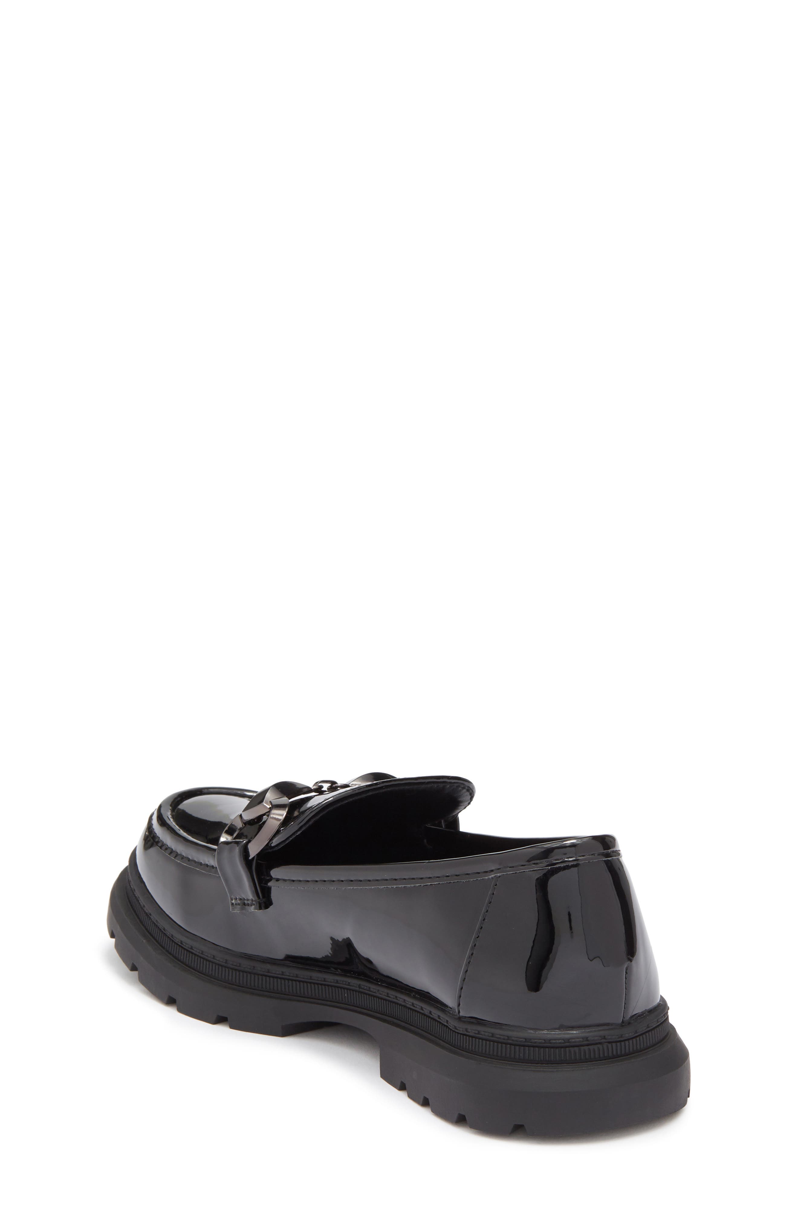 Kids' Tatiana Horsebit Loafer, Alternate, color, BLACK