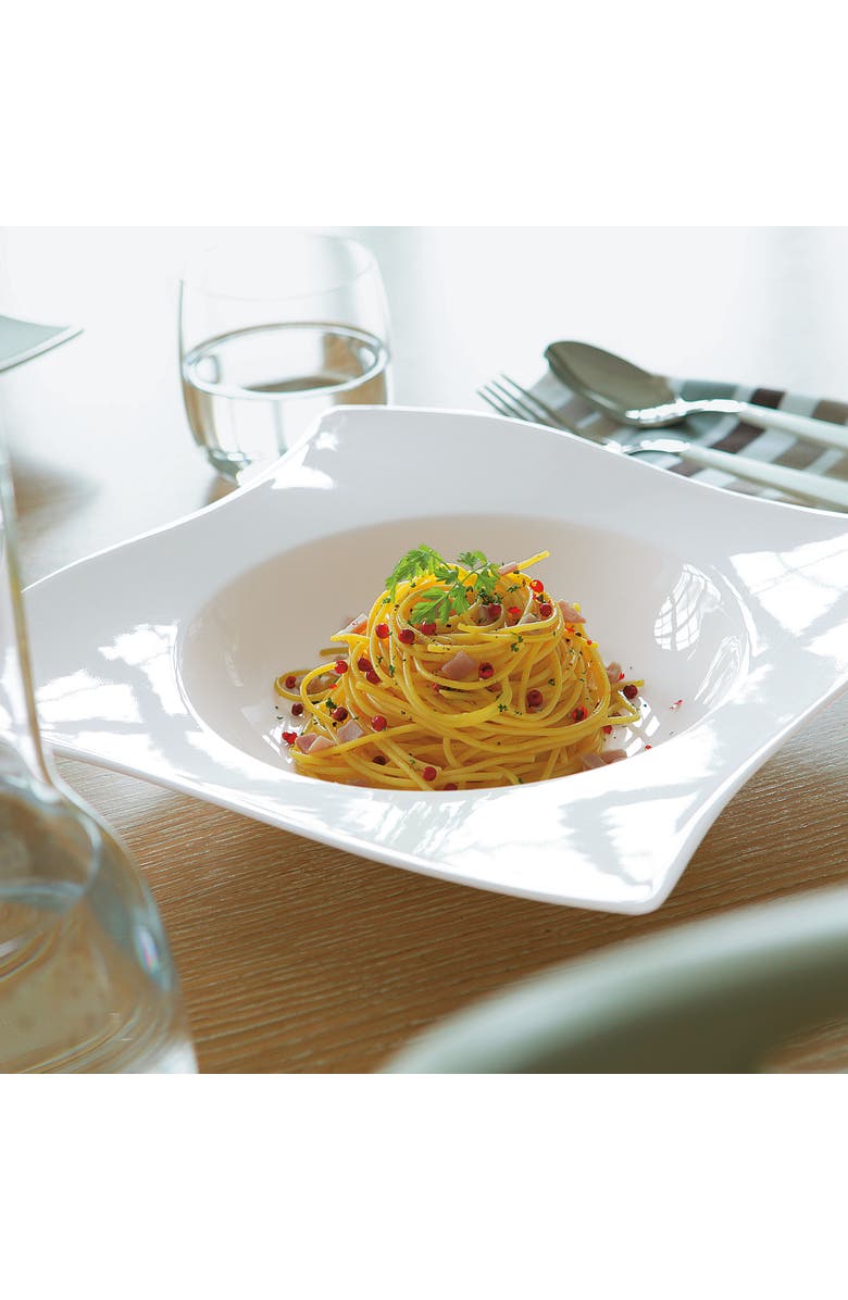 Villeroy & Boch NewWave Pasta Bowl, Alternate, color, White