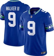 Nike Men's Nike Kenneth Walker III Royal Seattle Seahawks Vapor F.U.S.E. Limited Jersey