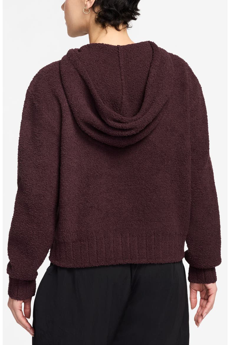 Sportswear Phoenix Oversize Bouclé Hoodie, Alternate, color, BURGUNDY CHERRY