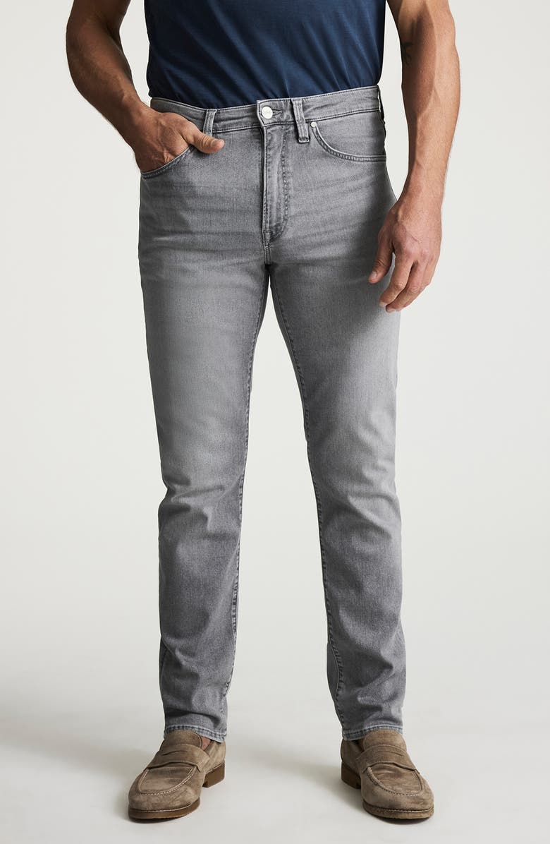 34 Heritage Courage Straight Leg Jeans, Main, color, Light Smoke Brushed Urb