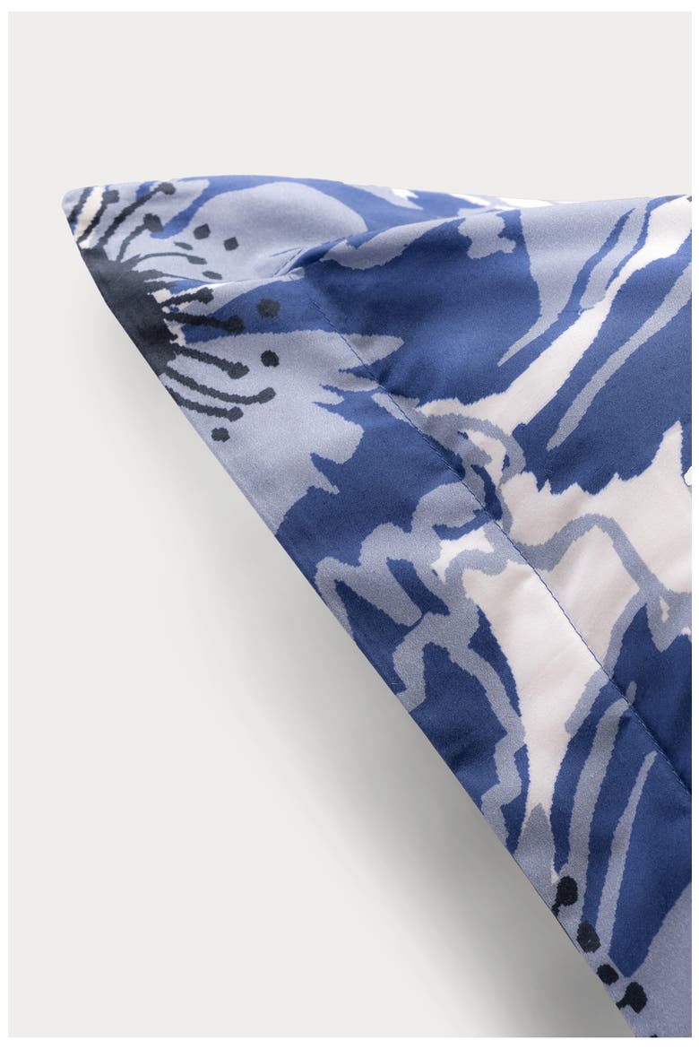 Awning Stripe Set of 2 Pillowcases, Alternate, color, BLUE
