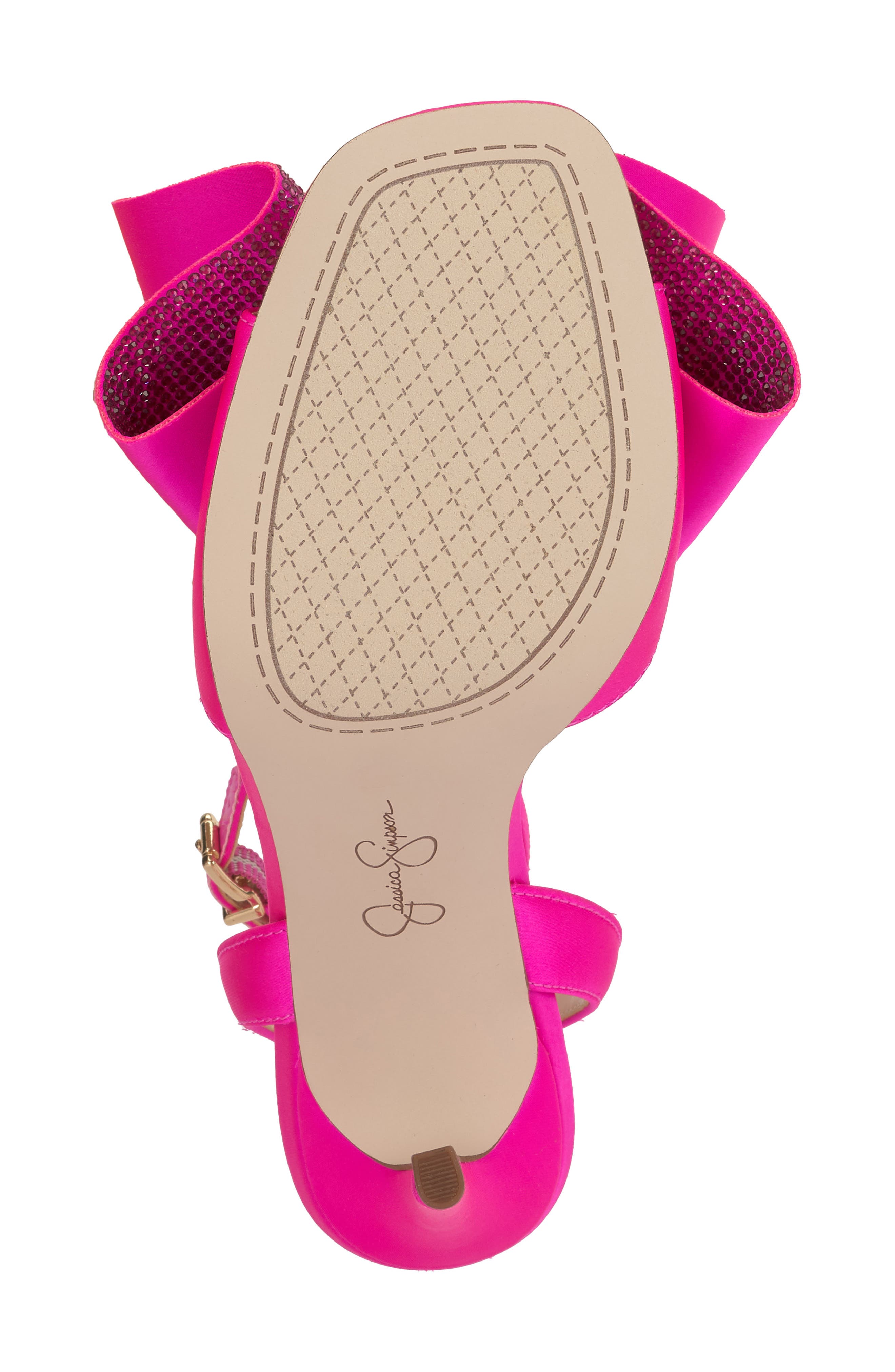 Jessica Simpson Olivine Ankle Strap Sandal, Alternate, color, Valley Pink Matte Satin