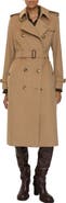 Burberry Long Cashmere Kensington Trench Coat