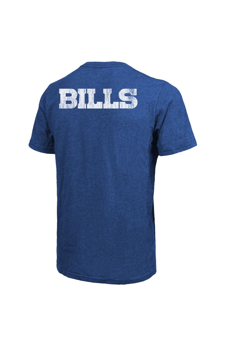 Majestic Threads Buffalo Bills Majestic Threads Tri-Blend Pocket T-Shirt - Royal, Alternate, color, 