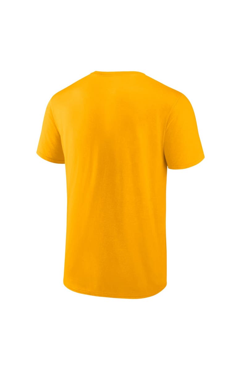 FANATICS Men's Fanatics Branded Gold St. Louis Blues Authentic Pro Secondary T-Shirt, Alternate, color, 