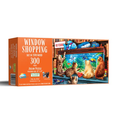 Window Shopping 300 piece Jigsaw Puzzle for Adults