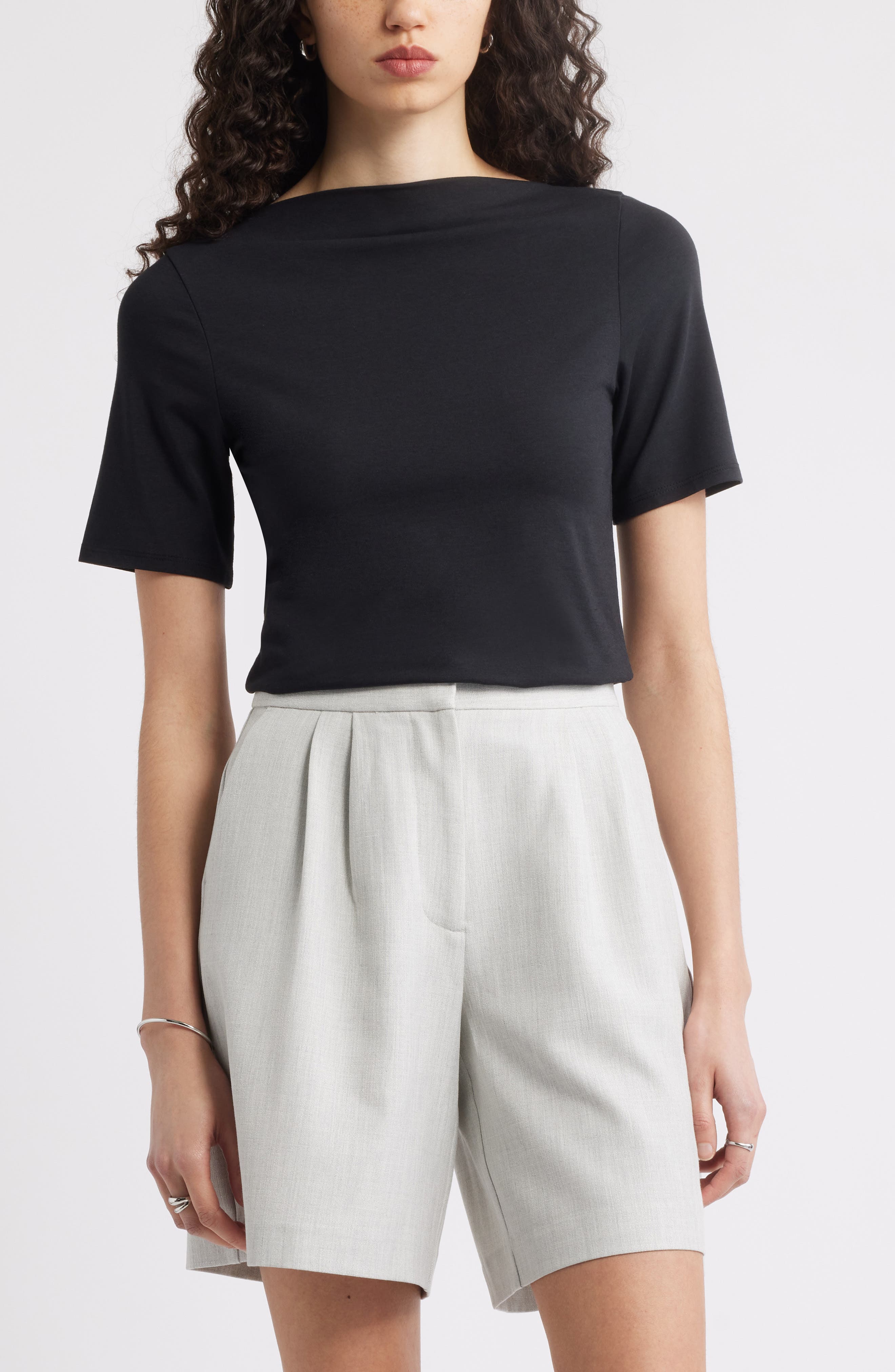 Nordstrom Boat Neck T-Shirt