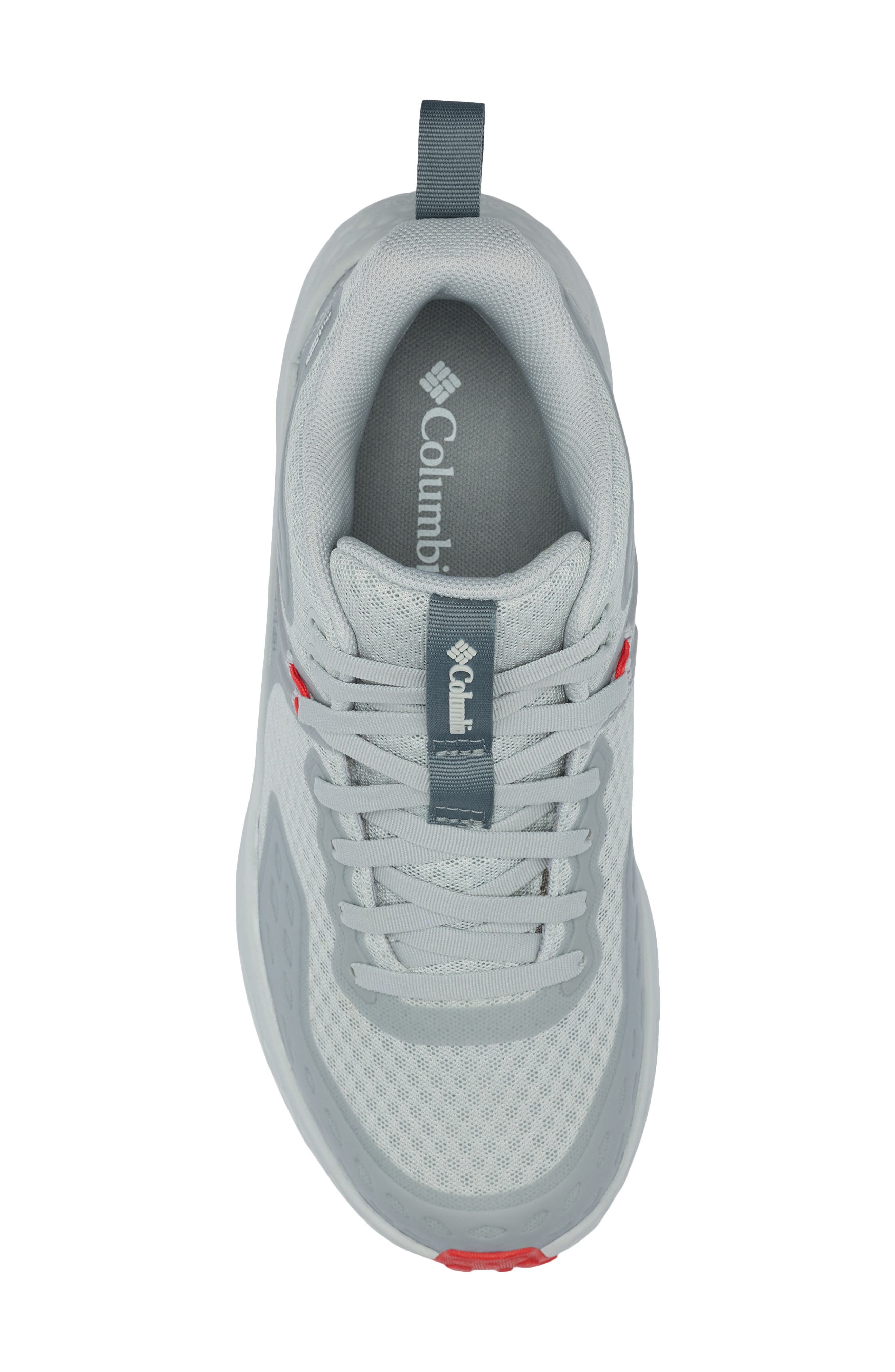 Columbia Konos<sup>™</sup> TRS OutDry<sup>™</sup> Waterproof Hiking Shoe, Alternate, color, Grey Ice/ Poppy Red