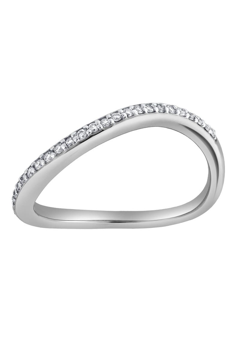 Selena Silk Wave 2.00 Ct Pear Lab Grown Diamond Engagement Ring, Alternate, color, 14K White Gold