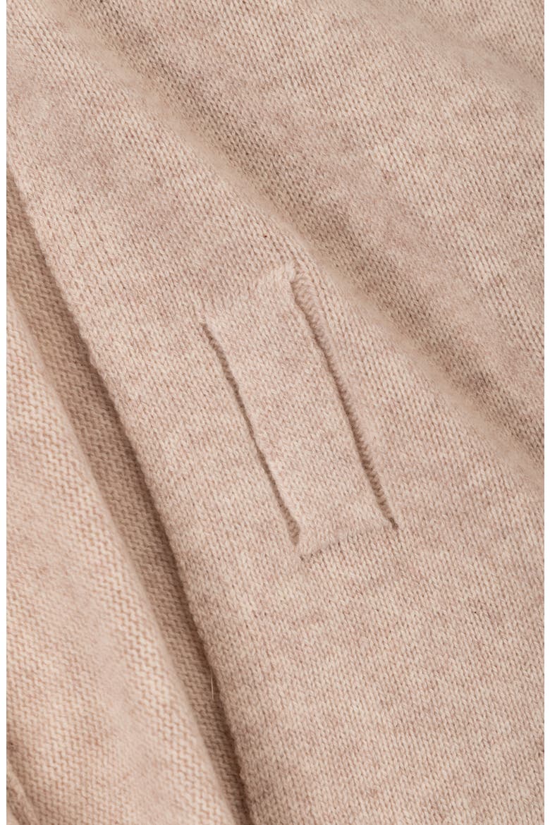 Wool & Cashmere Triangle Scarf, Alternate, color, OATMEAL
