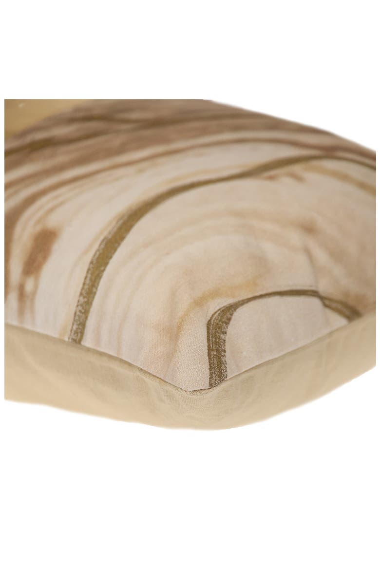 Stripe Accent Pillow, Alternate, color, BEIGE