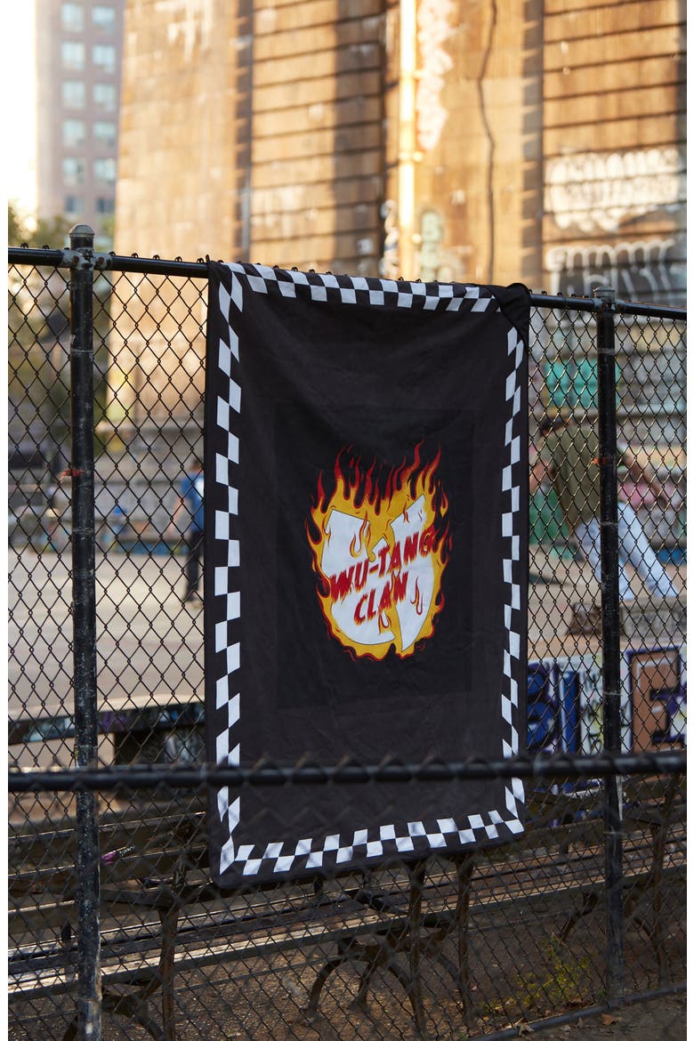 Blocks on Fire Park Blanket, Alternate, color, MULTI