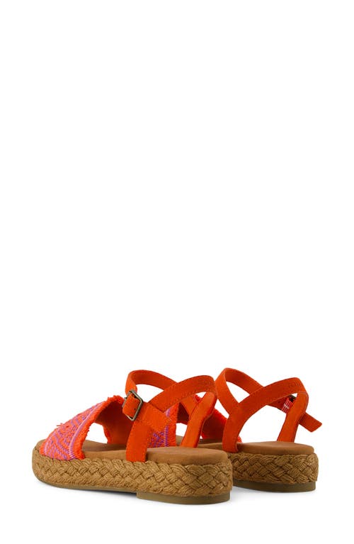 TOMS TOMS ABBY FLATFORM ESPADRILLE SANDAL