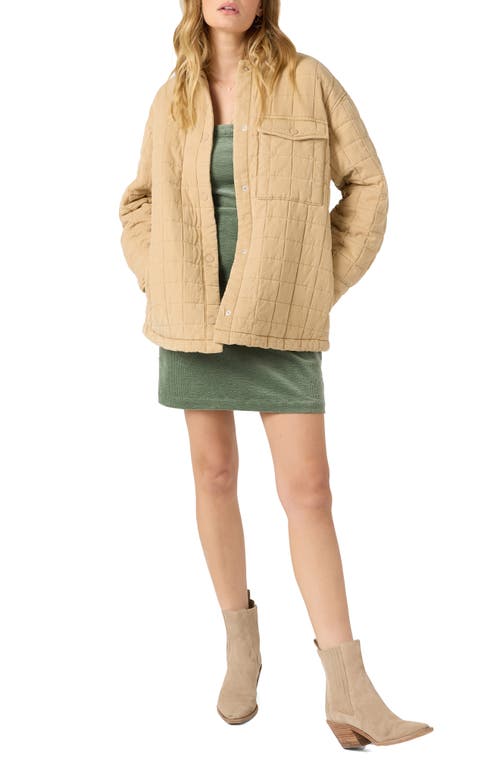 O'neill Rya Quilted Jacket In Brown
