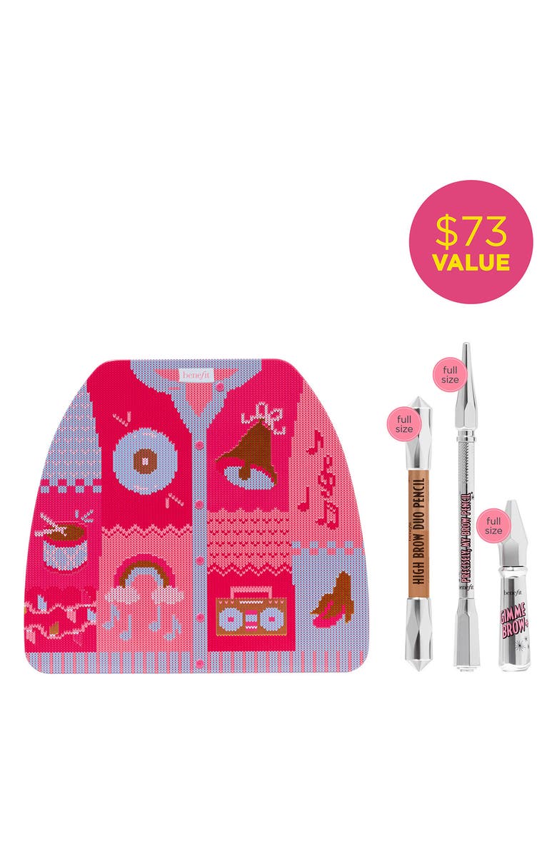 Benefit Cosmetics Benefit Full Size Jingle Brows Brow Gel, Pencil & Highlighter Set, Alternate, color,