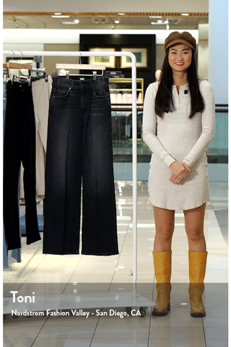 Sasha High Waist Wide Leg Jeans video