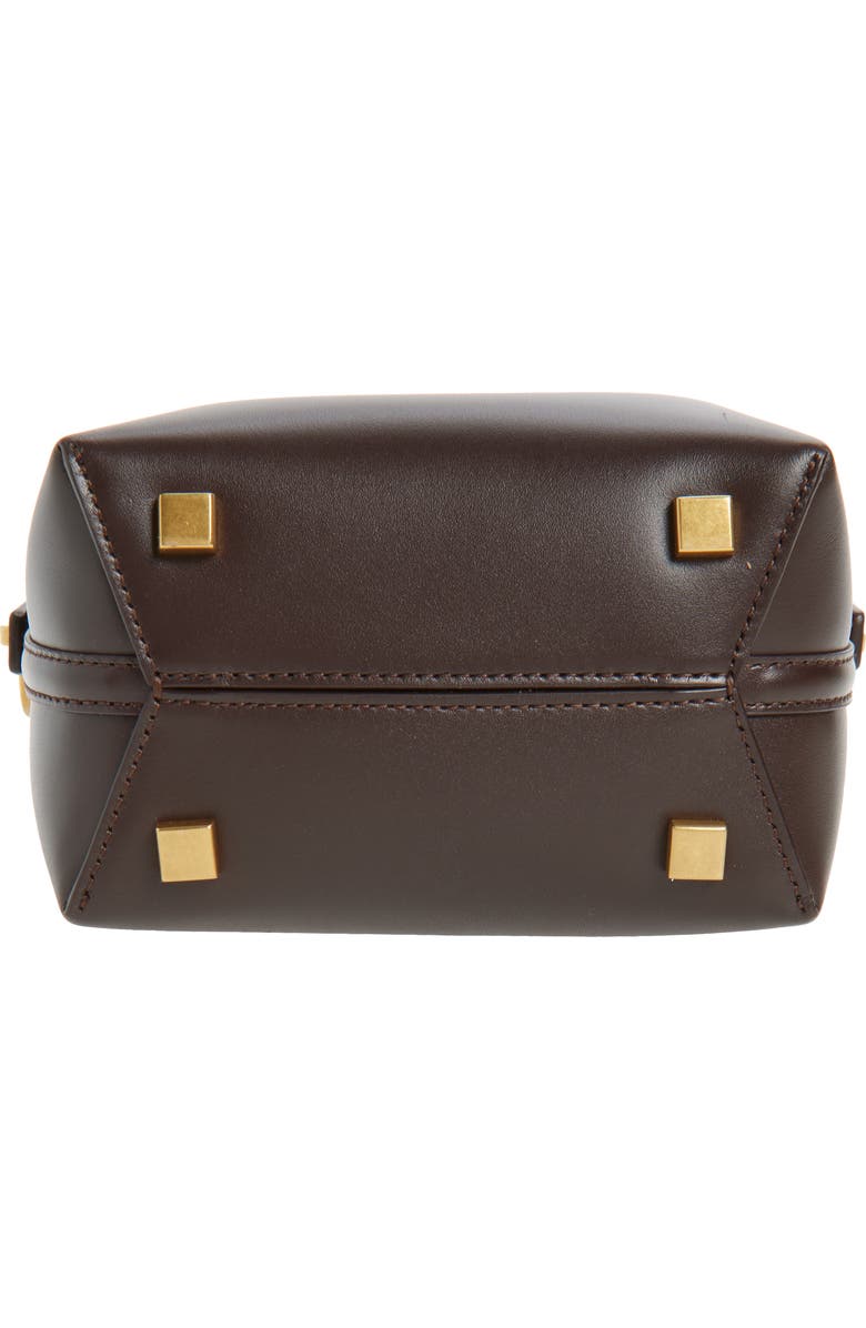 Saint Laurent Mini Le 37 Leather Bucket Bag, Alternate, color,