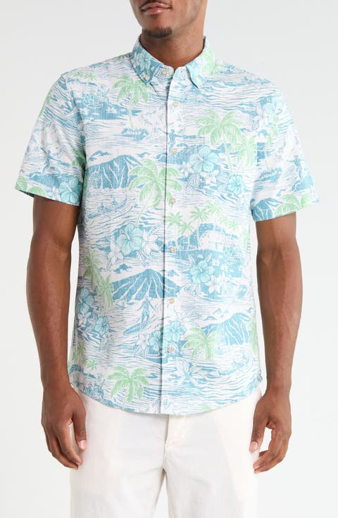 Paradise Found Button Down Shirt
