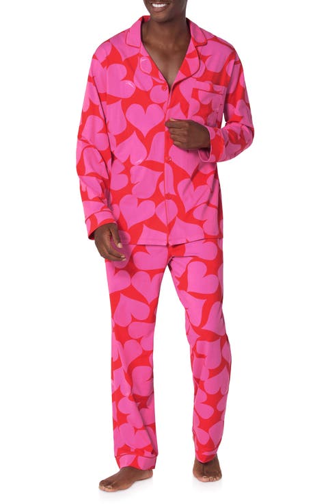 Organic Cotton Blend Jersey Pajamas