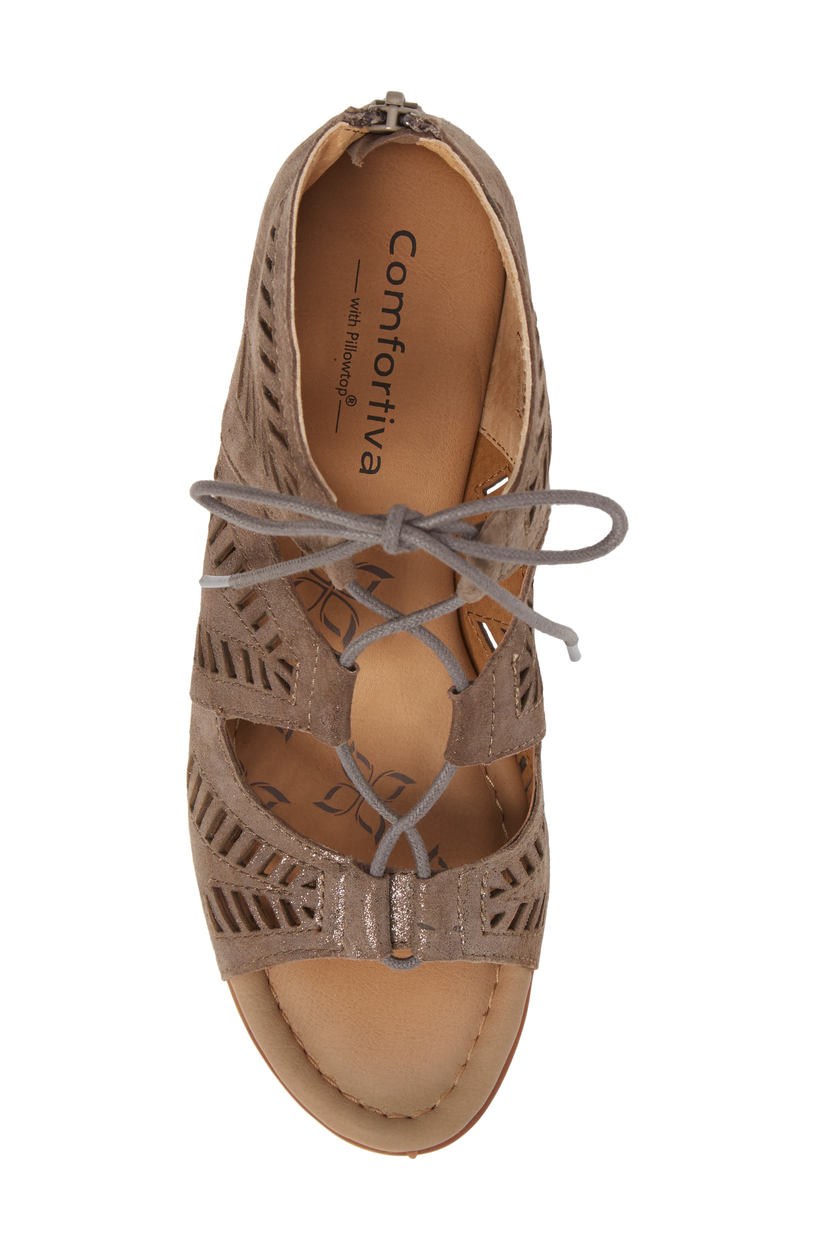 Comfortiva Riley Ghillie Sandal, Alternate, color, 