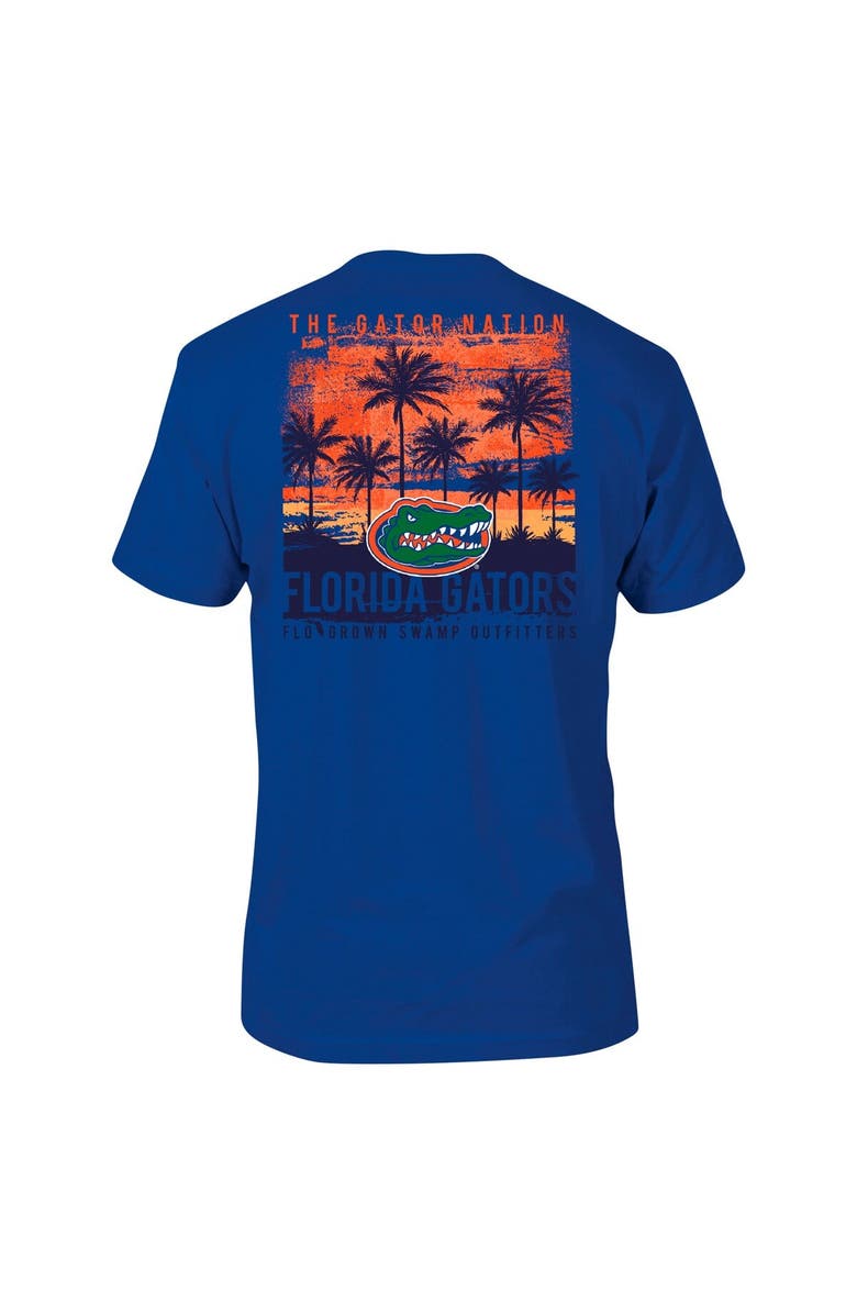 FLOGROWN Men's Royal Florida Gators Best Coast Sunset T-Shirt, Alternate, color, 