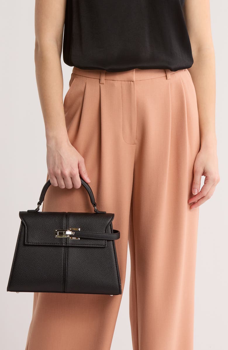 JW PEI Large Elise Faux Leather Top Handle Bag, Alternate, color,