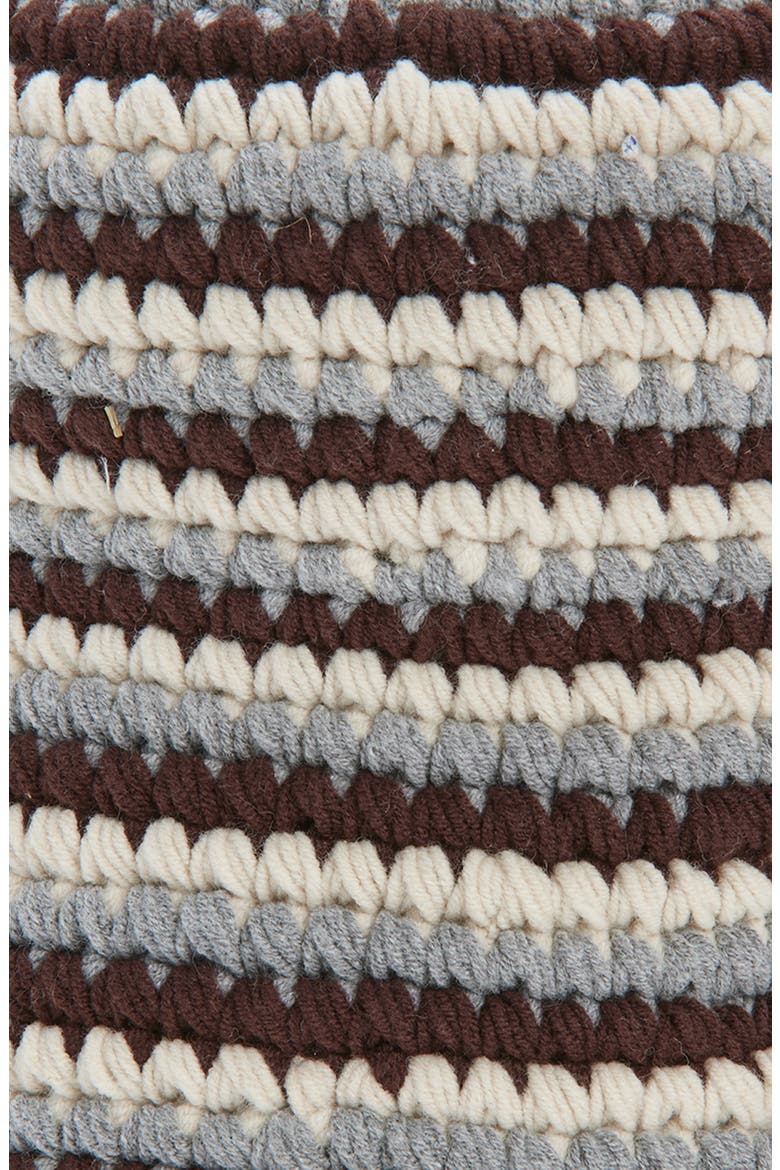 Lou Knit Bucket Hat, Alternate, color, BROWN MULTI