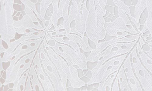 Shop Adelyn Rae Jessika 3d Lace Strapless Midi Dress In White
