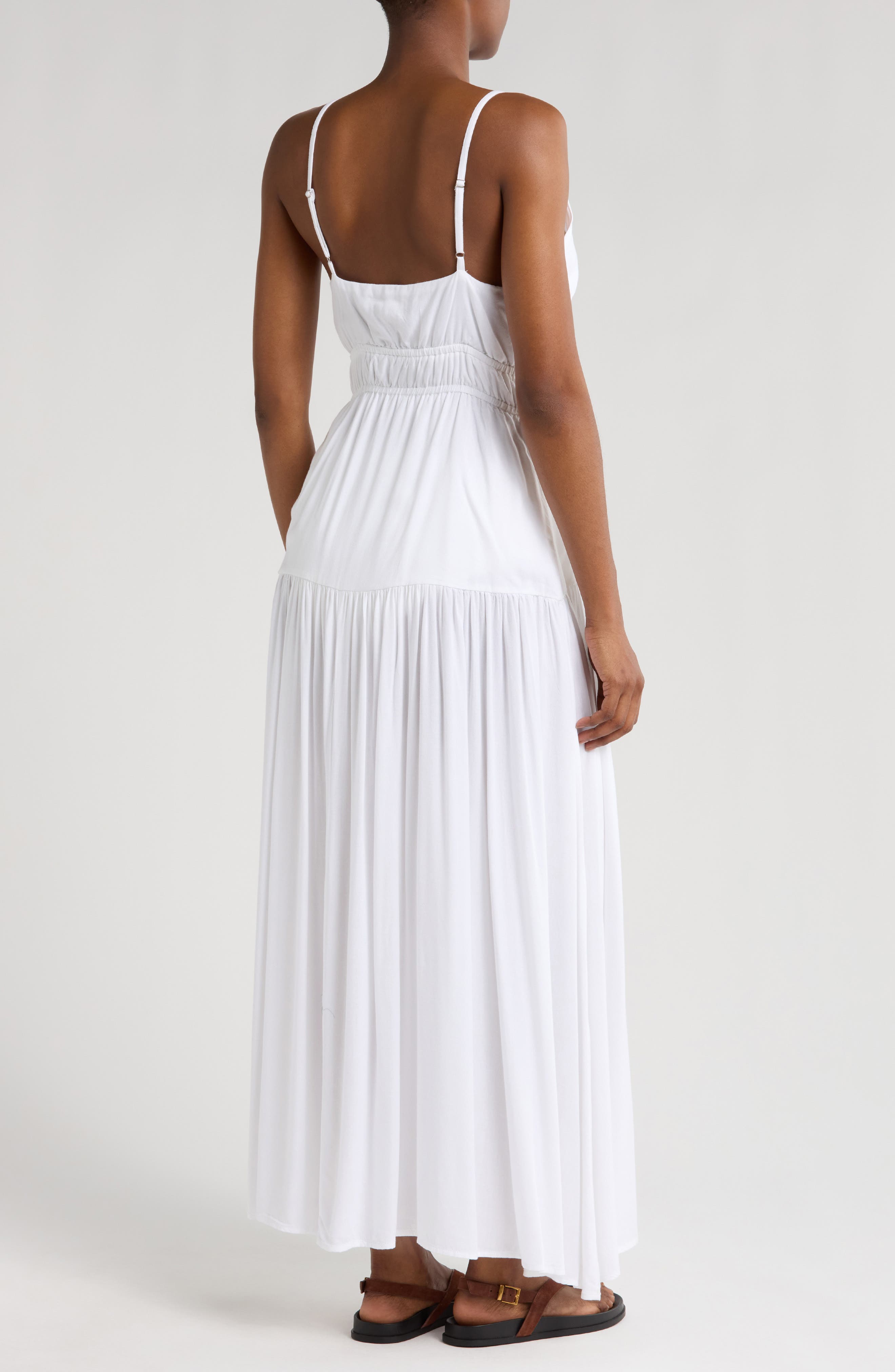 Tie Front Cover-Up Maxi Dress - image 4