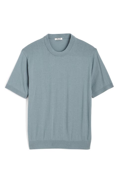 Cotton Crewneck Sweater T-Shirt