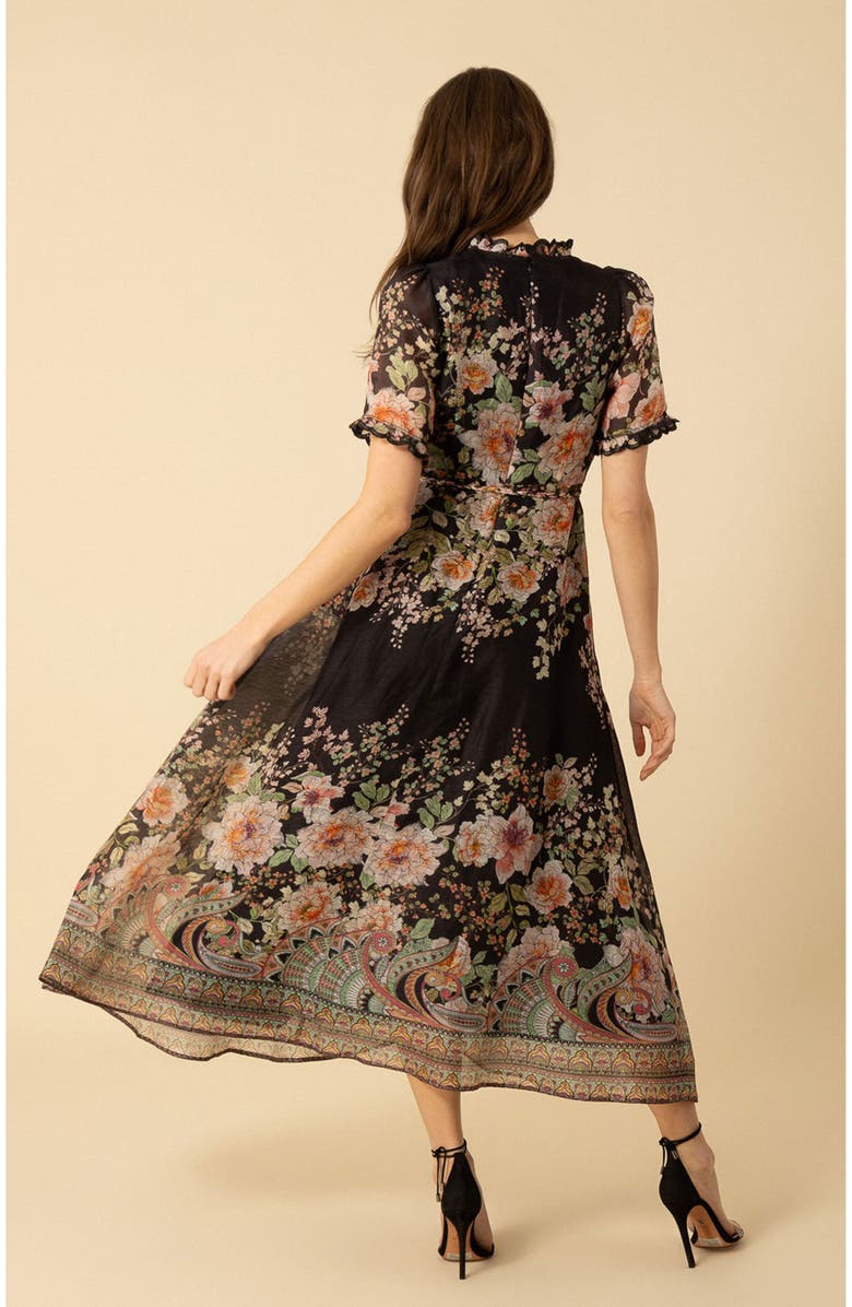 Hale Bob Haley Organza Dress, Alternate, color,